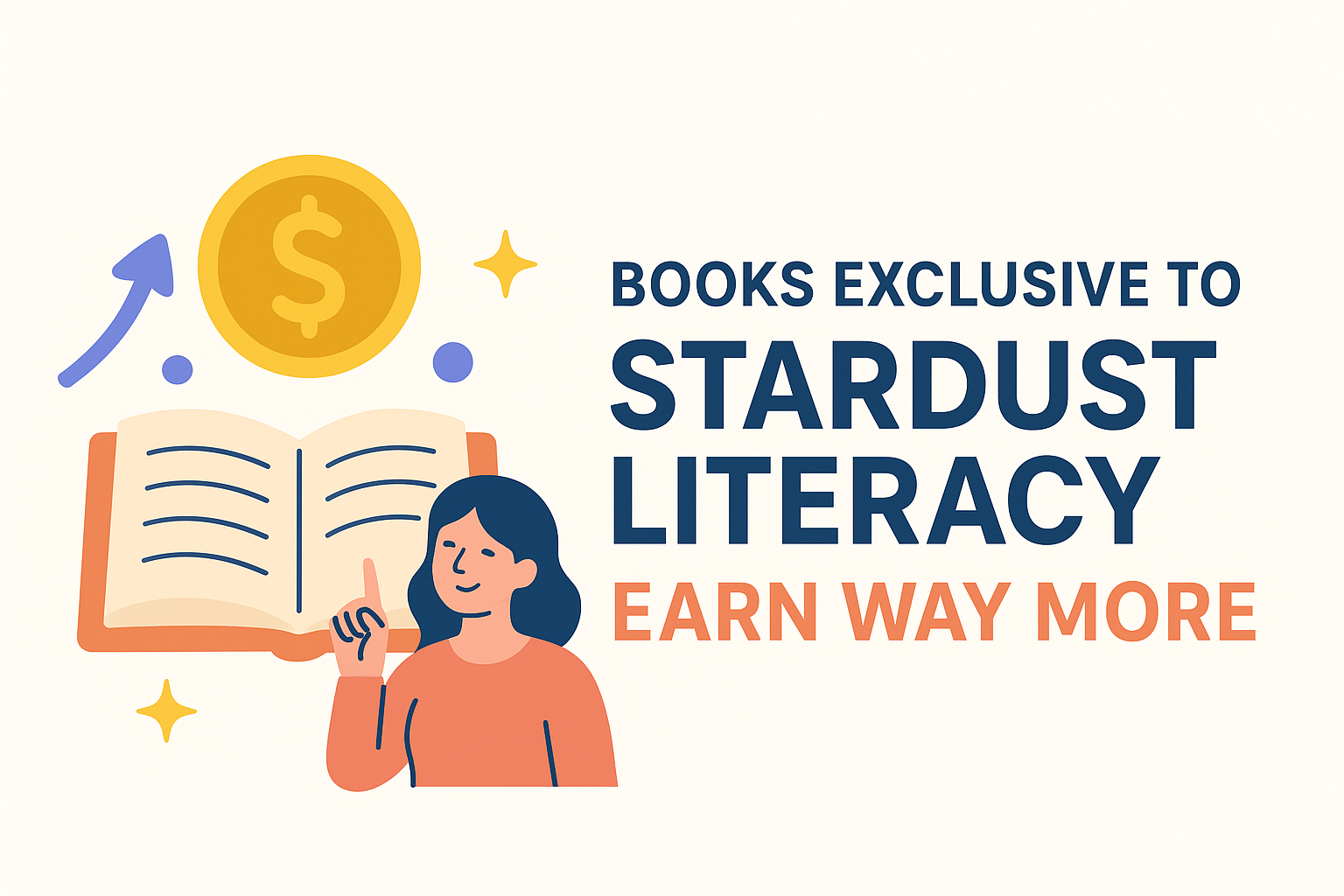 Why Books Only on Stardust Earn Way More 💸✨